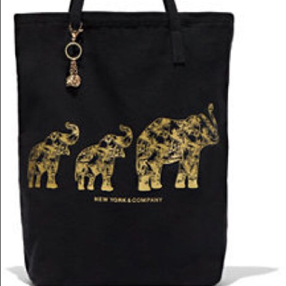 New York and Company Elephant tote bag